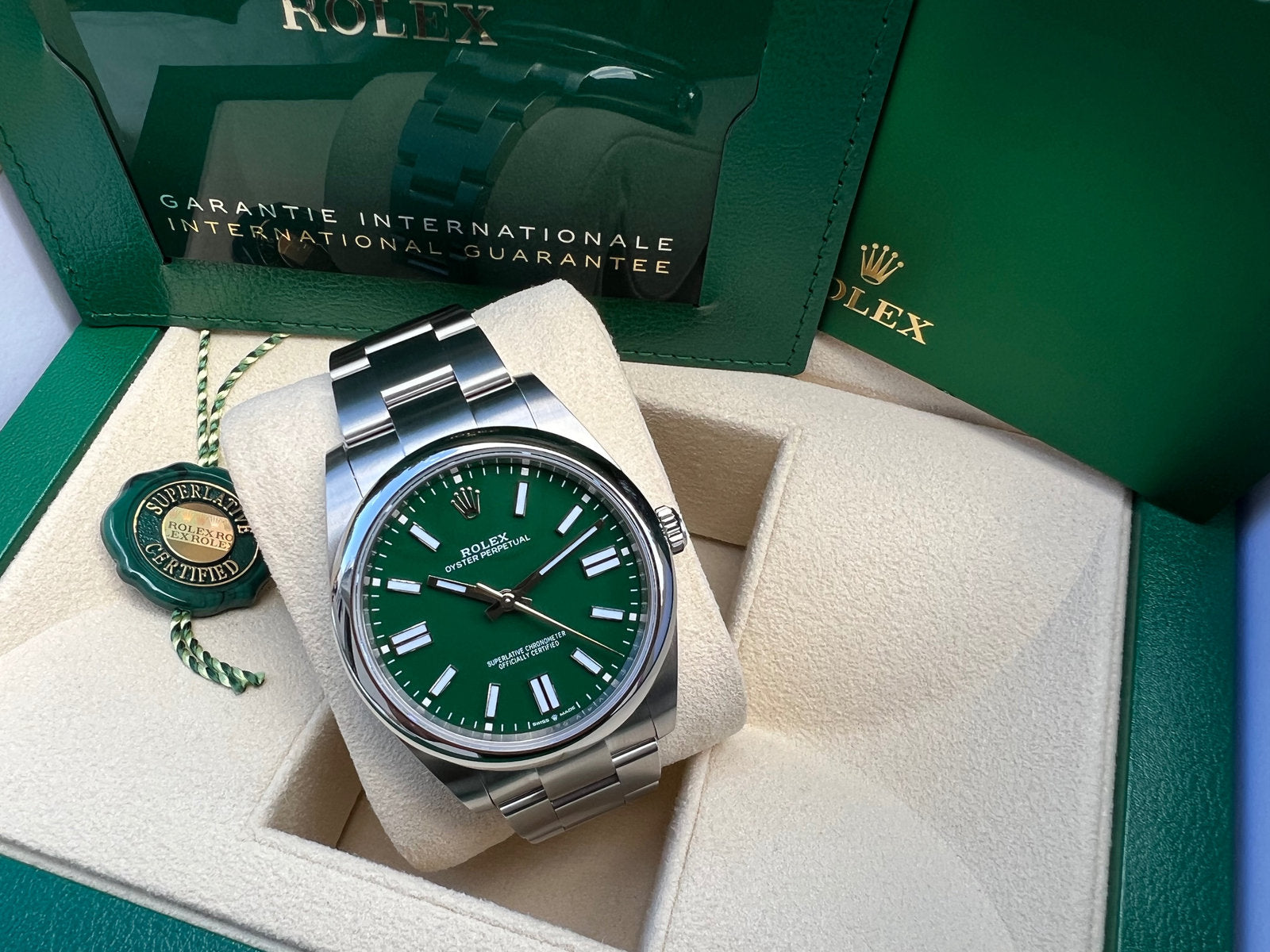 Oyster Perpetual Green