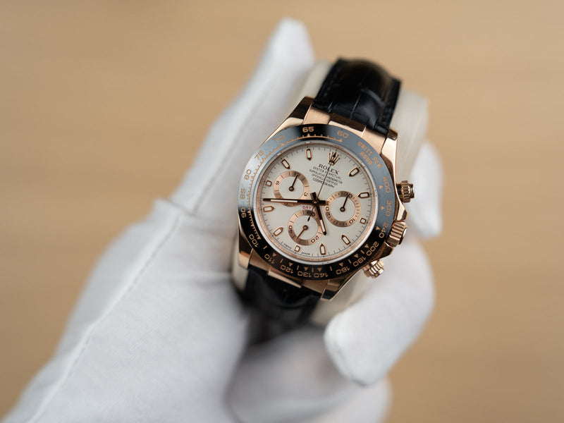 Daytona I 18K rose gold I ivory dial